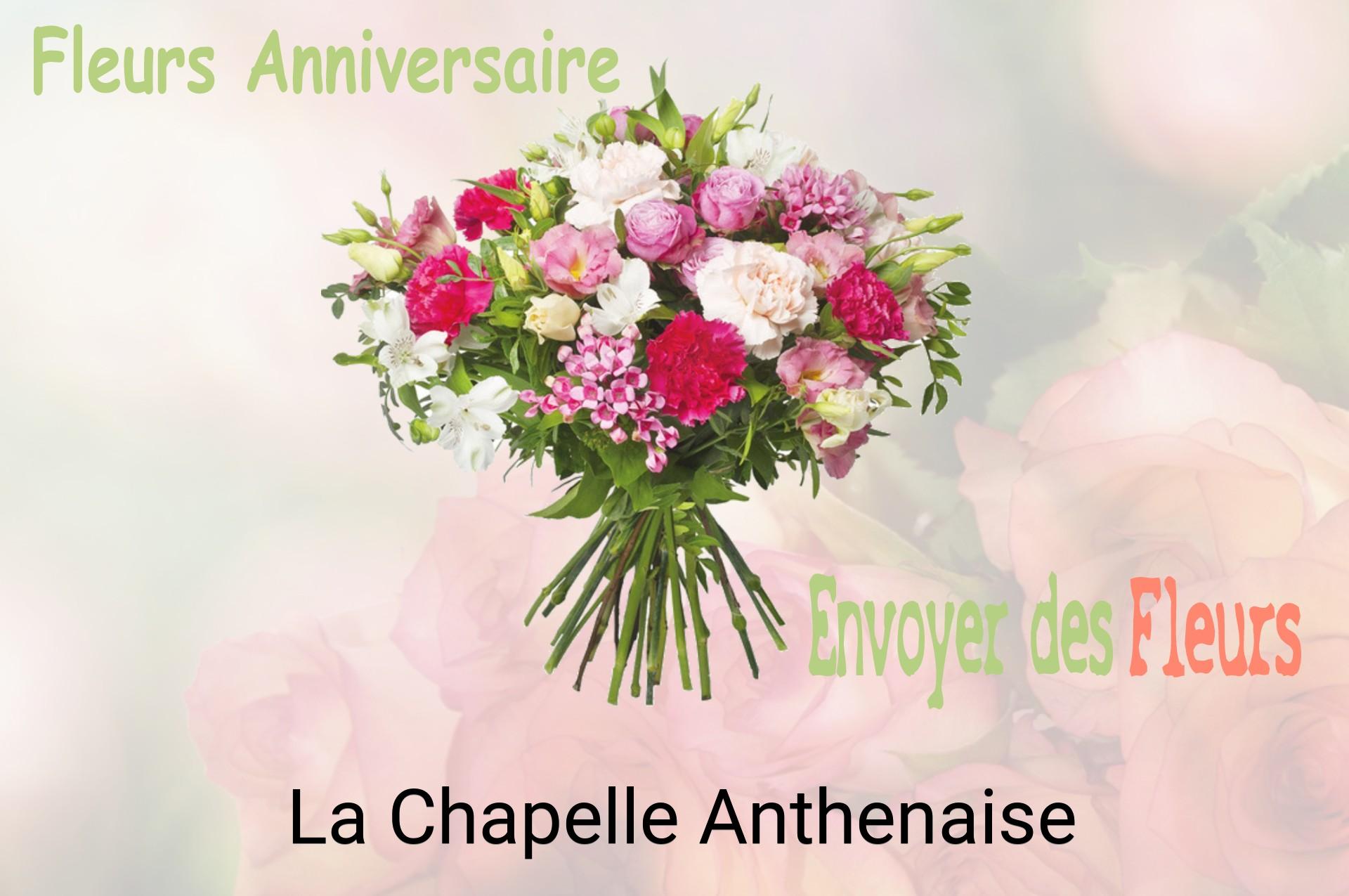 Bouquet de fleurs d’anniversaire livré à La Chapelle-Anthenaise