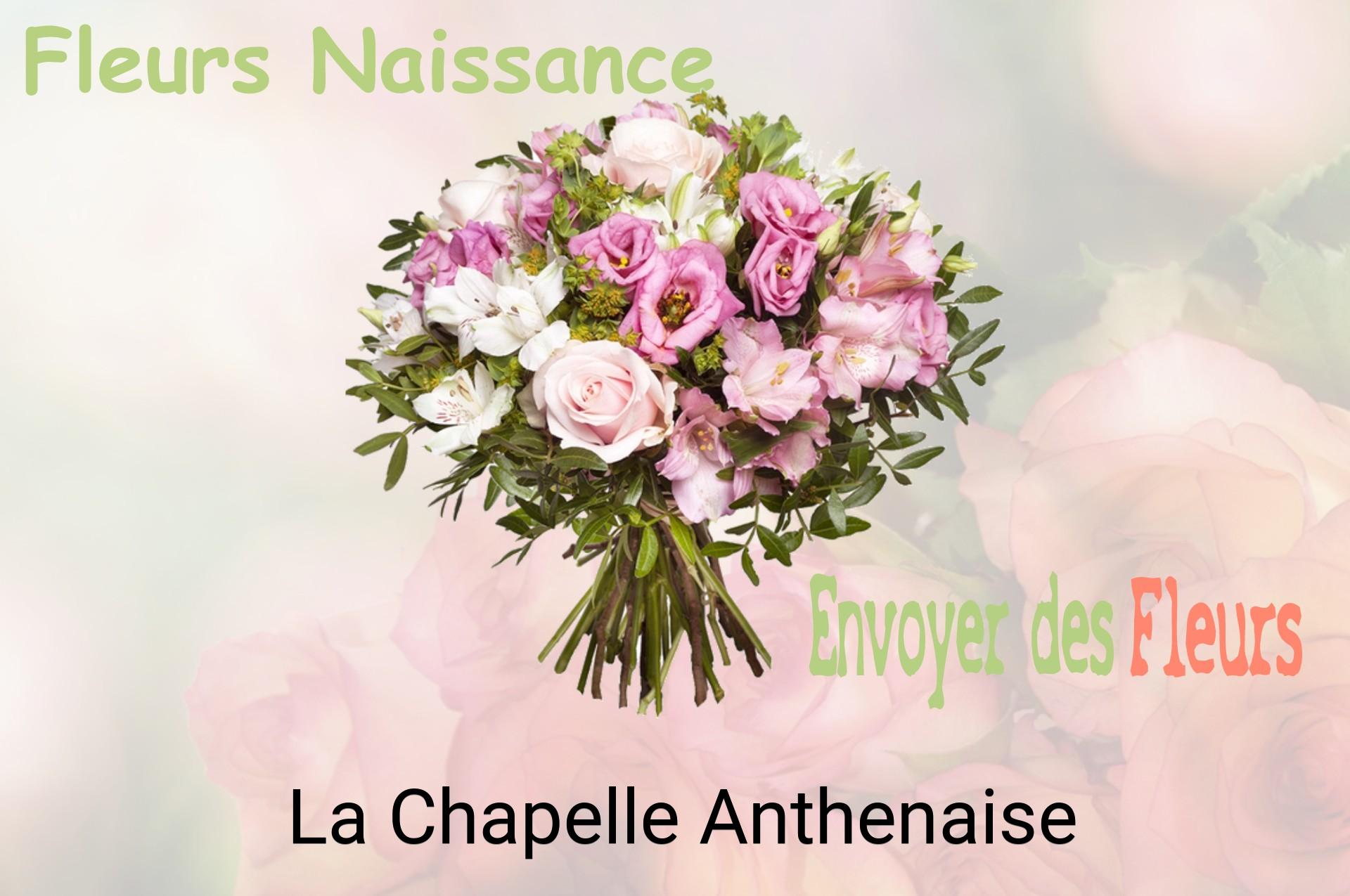 Bouquet de fleurs de naissance livré à La Chapelle-Anthenaise
