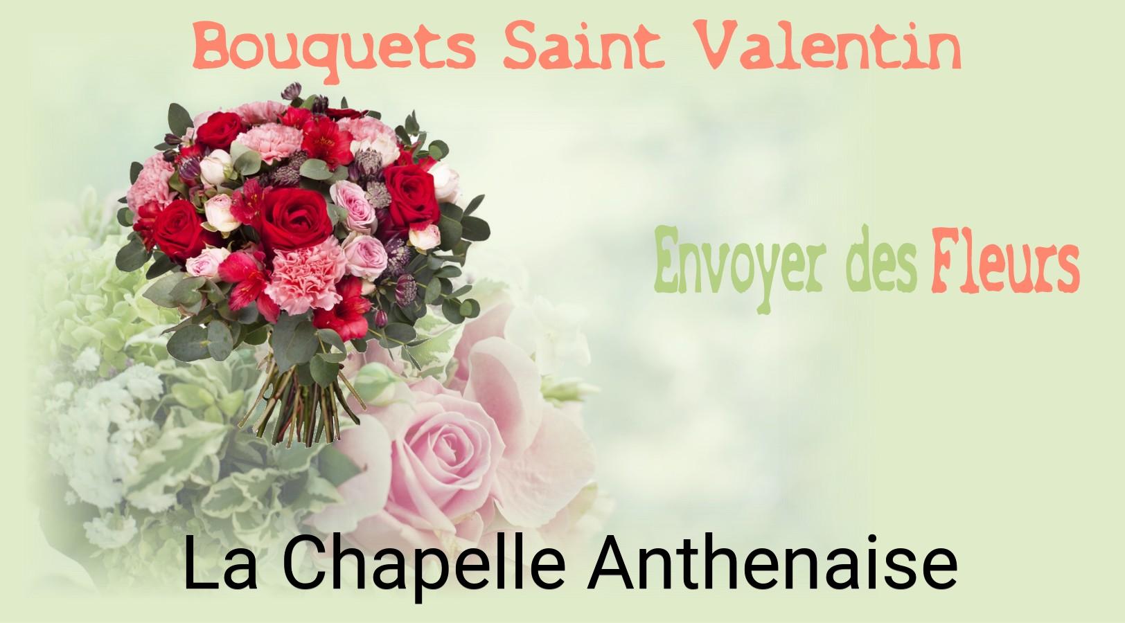 Roses de Saint-Valentin livrées à La Chapelle-Anthenaise